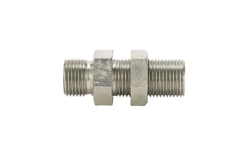 6B BSP Bulkhead Hydraulic Fitting